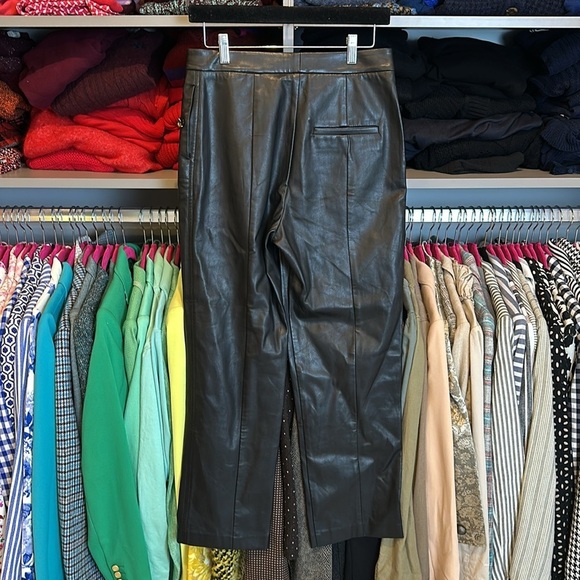 The Evie black pleather pants size US 6​ - Picture 3 of 3